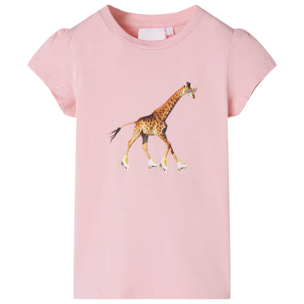 VidaXL Kindershirt 92 hellrosa