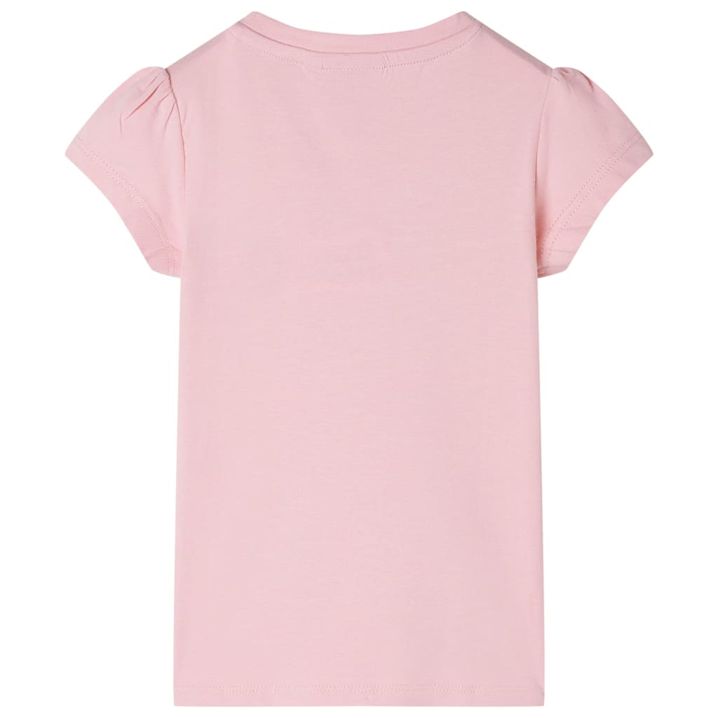 VidaXL Kindershirt 92 hellrosa