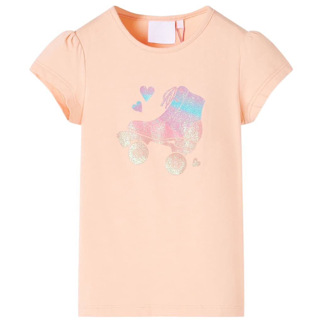 VidaXL Kindershirt 92 hellorange