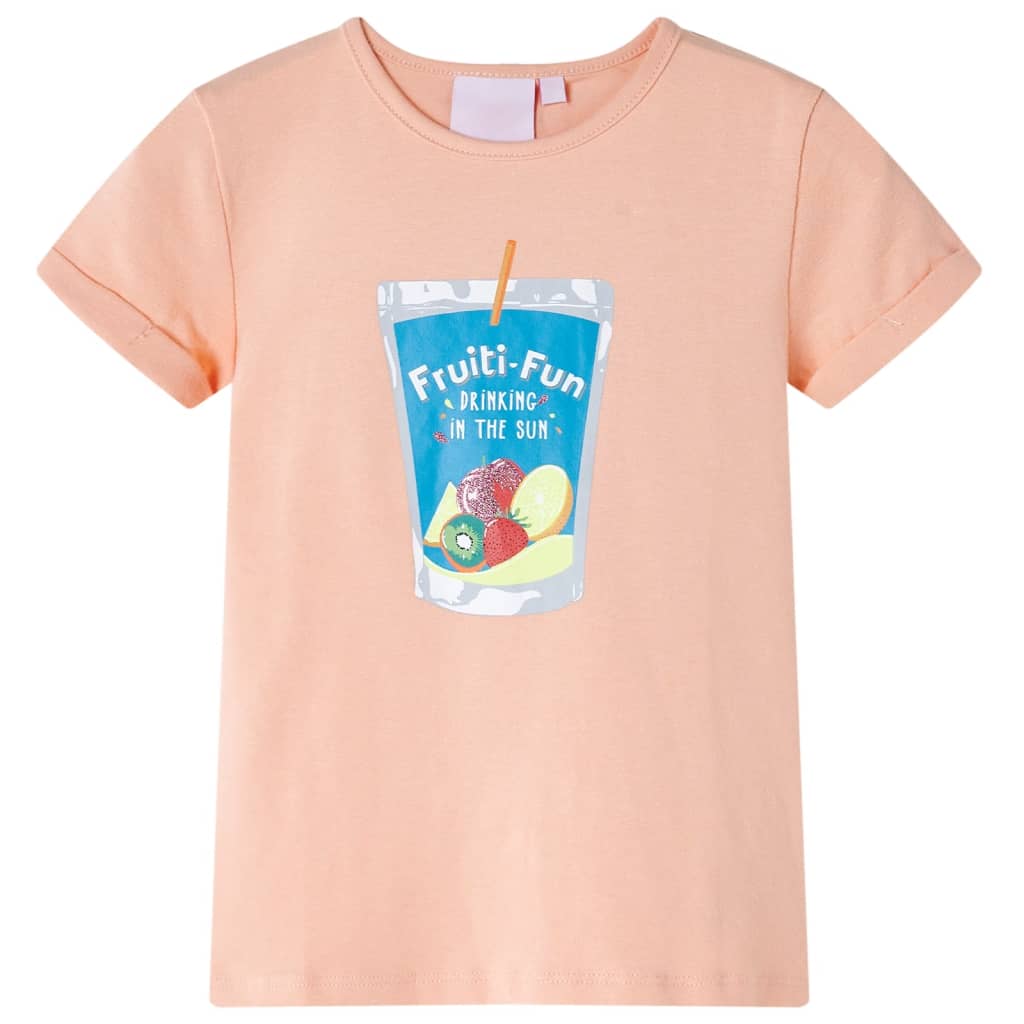VidaXL Kindershirt 140 Hellorange