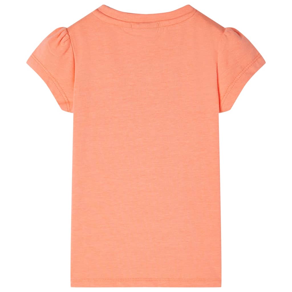 VidaXL Kindershirt mit Flügelärmeln 116 neonorange