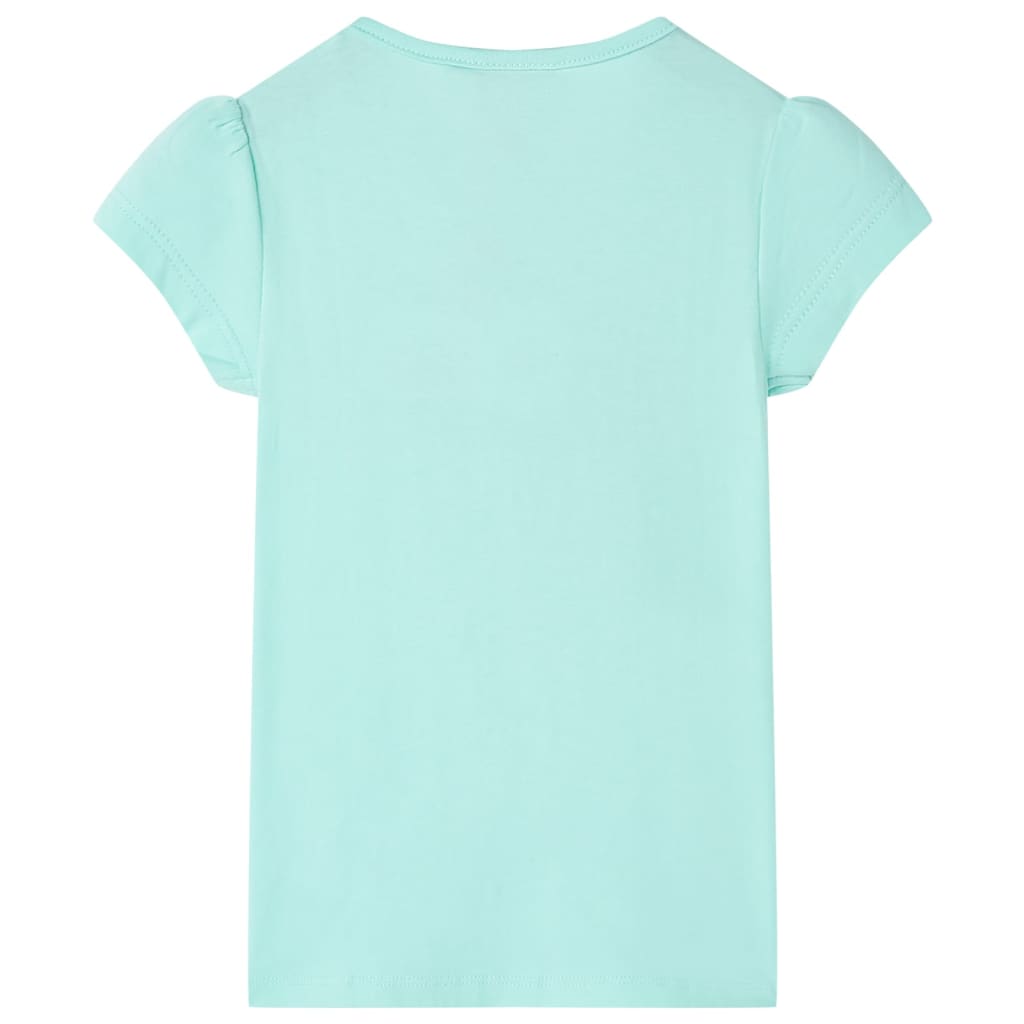 VidaXL Kindershirt 116 Hellseeblau