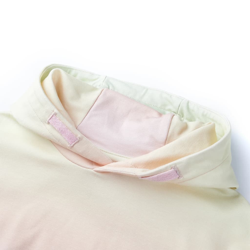 VidaXL Kinderpullover mit Kapuze 116 Sterne Weiß