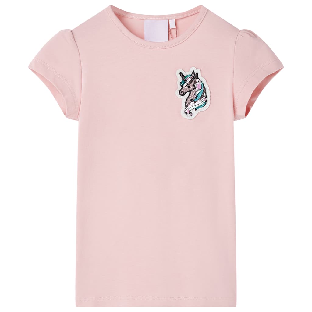 VidaXL Kindershirt 116 hellrosa
