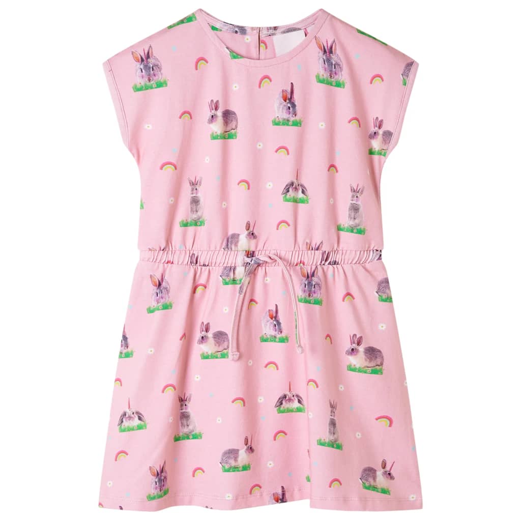 VidaXL Kinderkleid 92 hellrosa