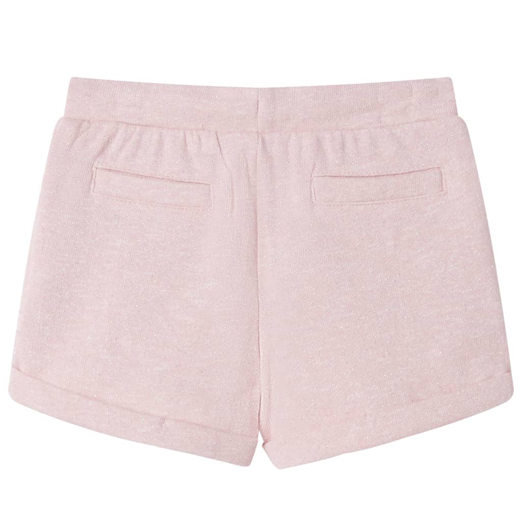 VidaXL Kindershorts mit Kordelzug 104 hellrosa gemischt