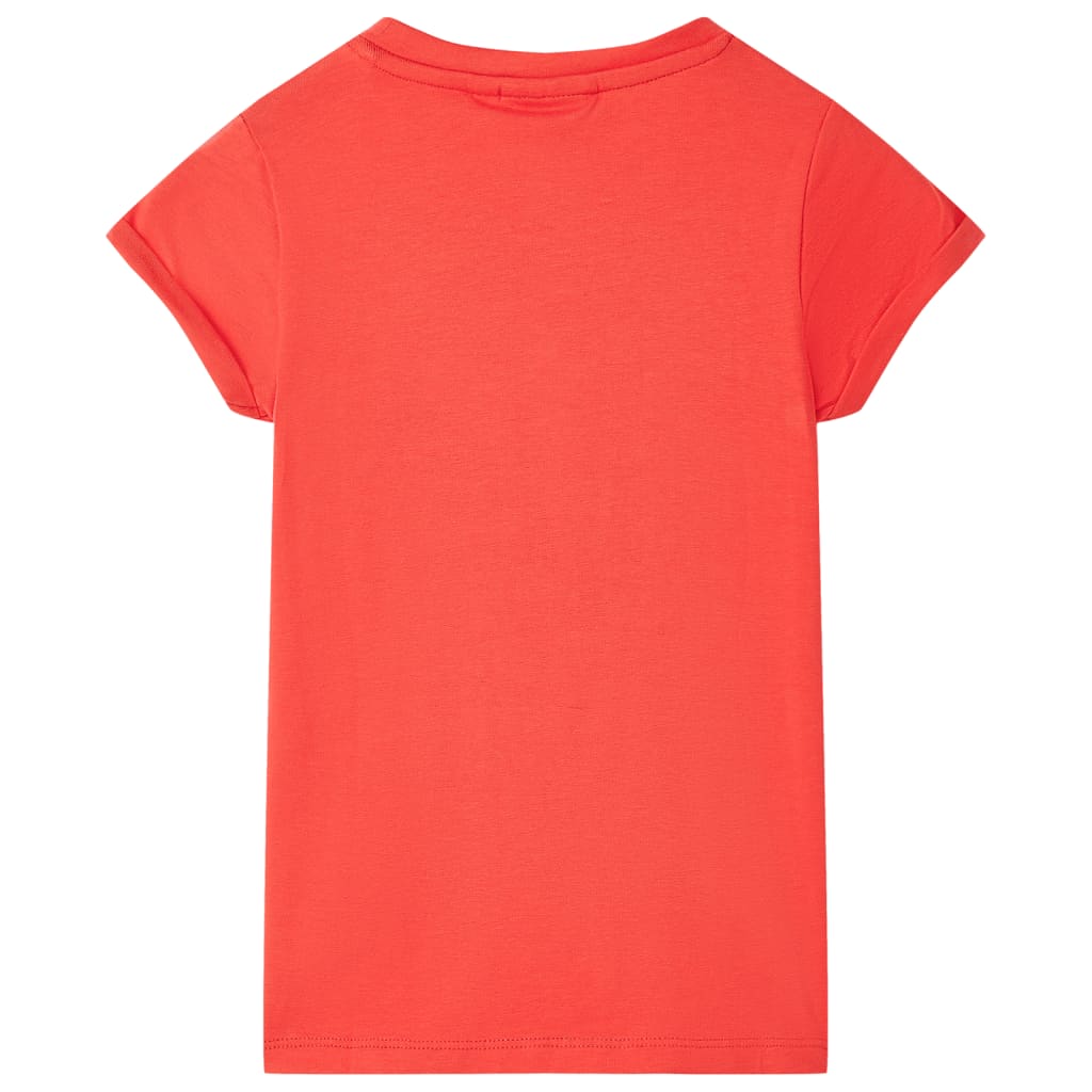 VidaXL Kindershirt 128 rot
