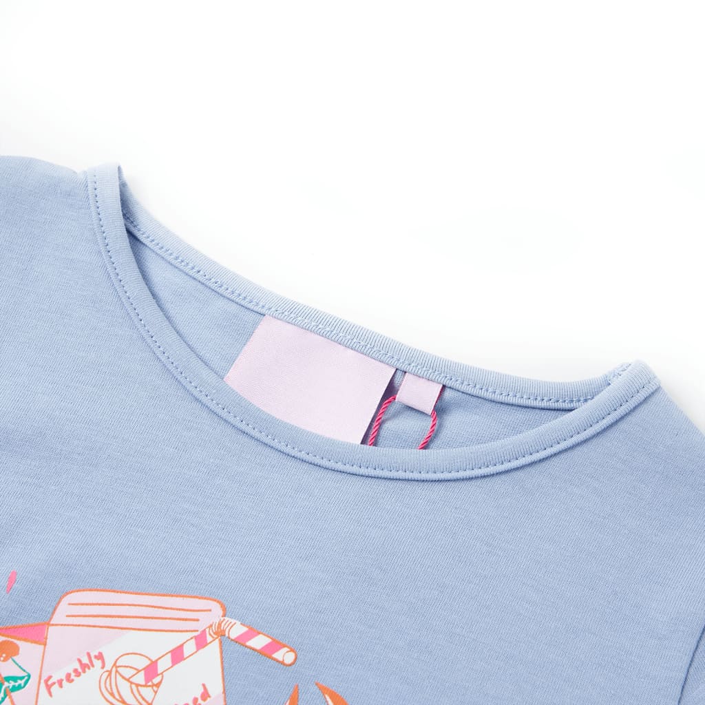 VidaXL Kindershirt 92 blau