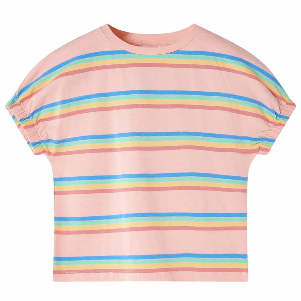 VidaXL Kindershirt 128 pfirsichfarben