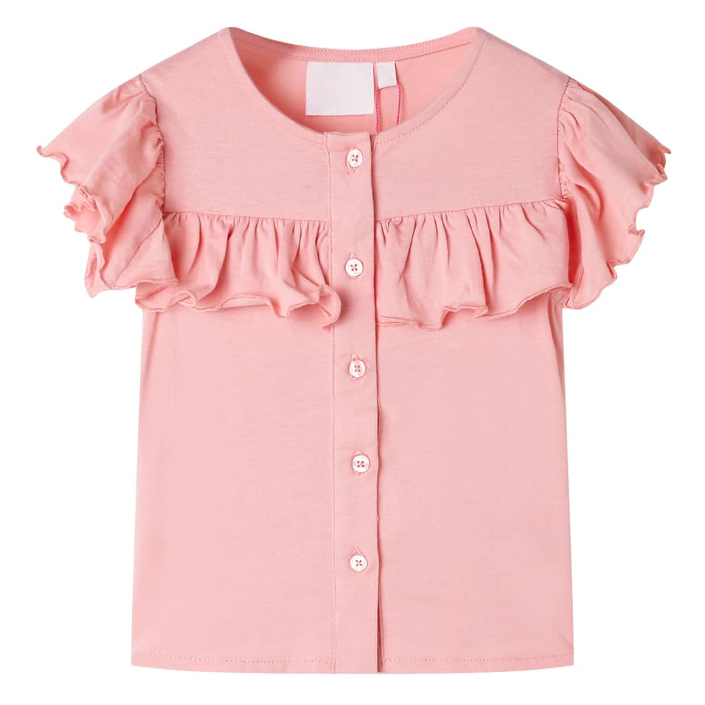 VidaXL Kindershirt 92 Mittelrosa