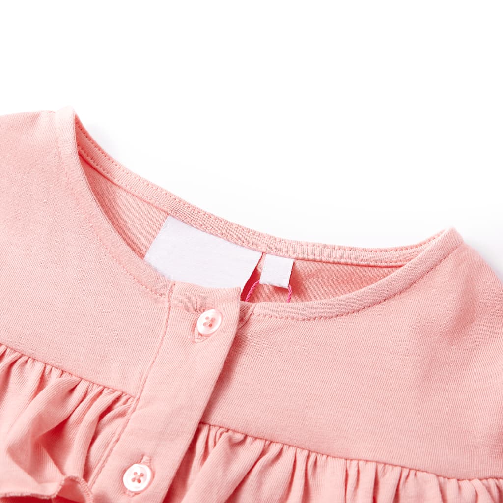 VidaXL Kindershirt 92 Mittelrosa