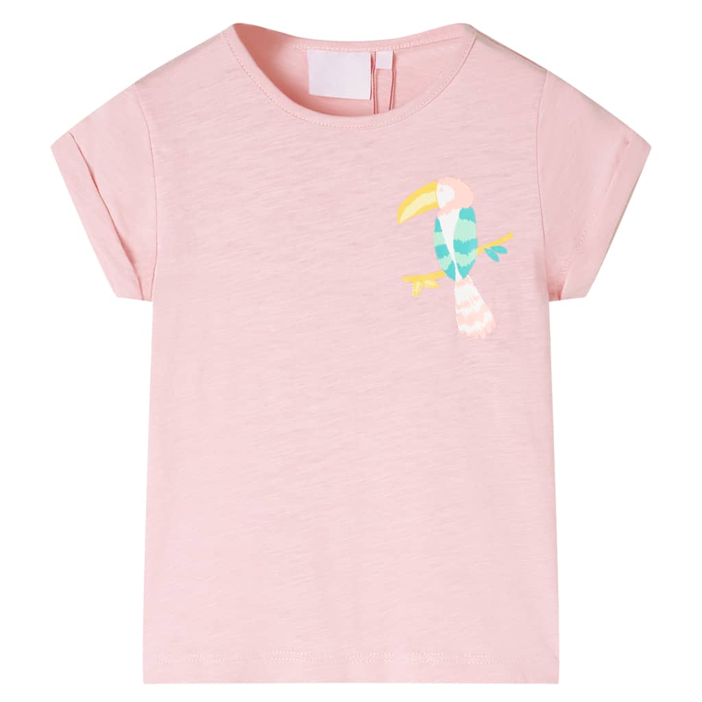 VidaXL Kindershirt 116 hellrosa