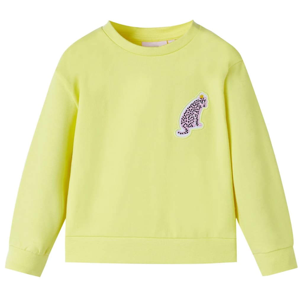 VidaXL Kinderpullover 116 Gelb