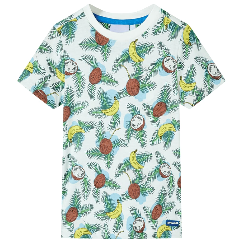 VidaXL Kindershirt mit kurzen Ärmeln 116 Mehrfarbig