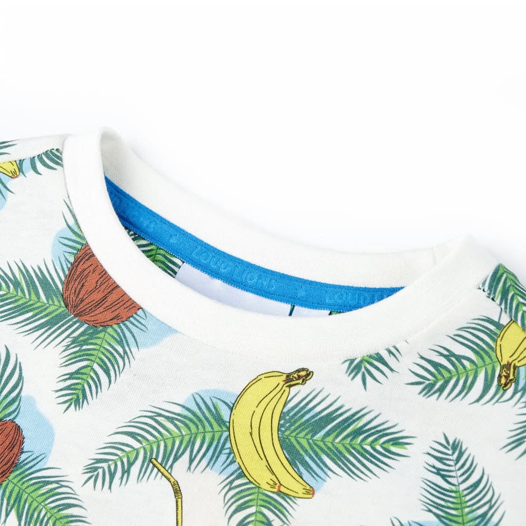 VidaXL Kindershirt mit kurzen Ärmeln 116 Mehrfarbig
