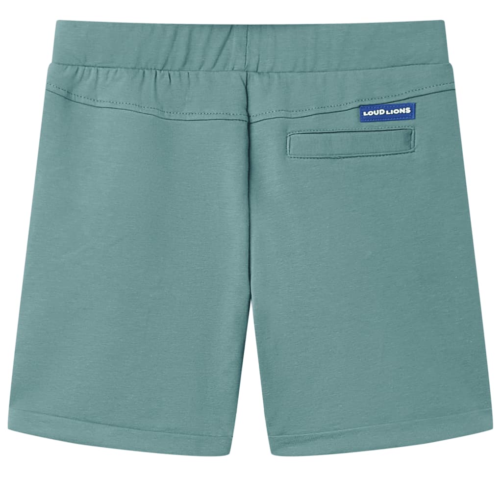 VidaXL Kindershorts mit Kordelzug 104 altpetrol