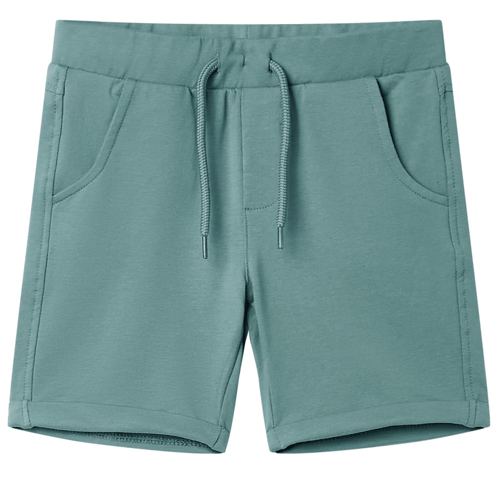VidaXL Kindershorts mit Kordelzug 140 altpetrol