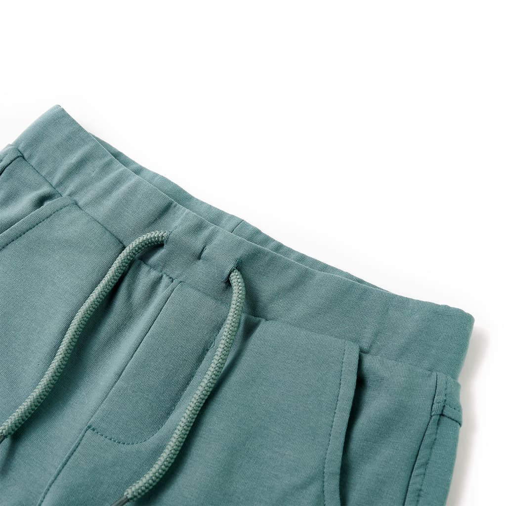 VidaXL Kindershorts mit Kordelzug 140 altpetrol