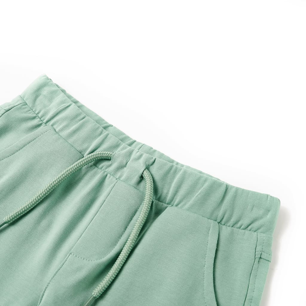VidaXL Kindershorts mit Kordelzug 104 helles Khaki