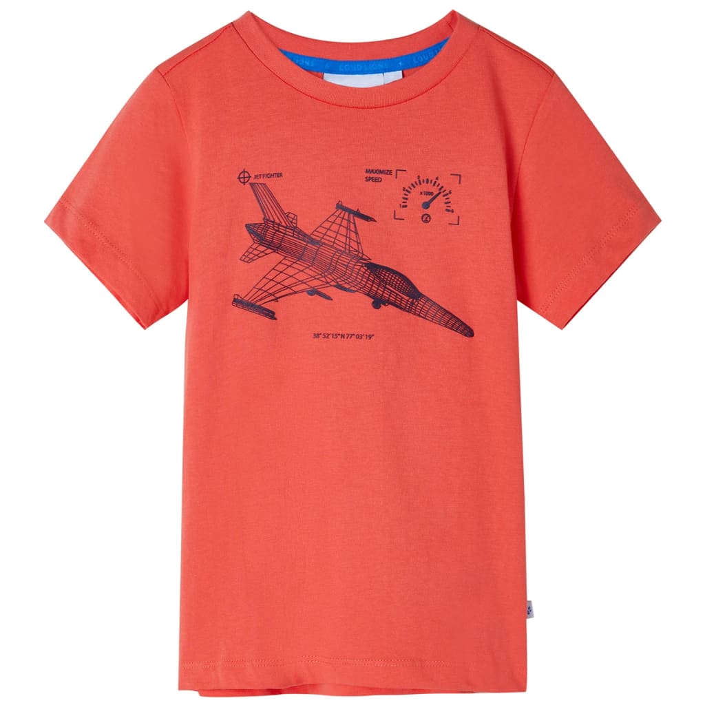 VidaXL Kindershirt 140 hellrot