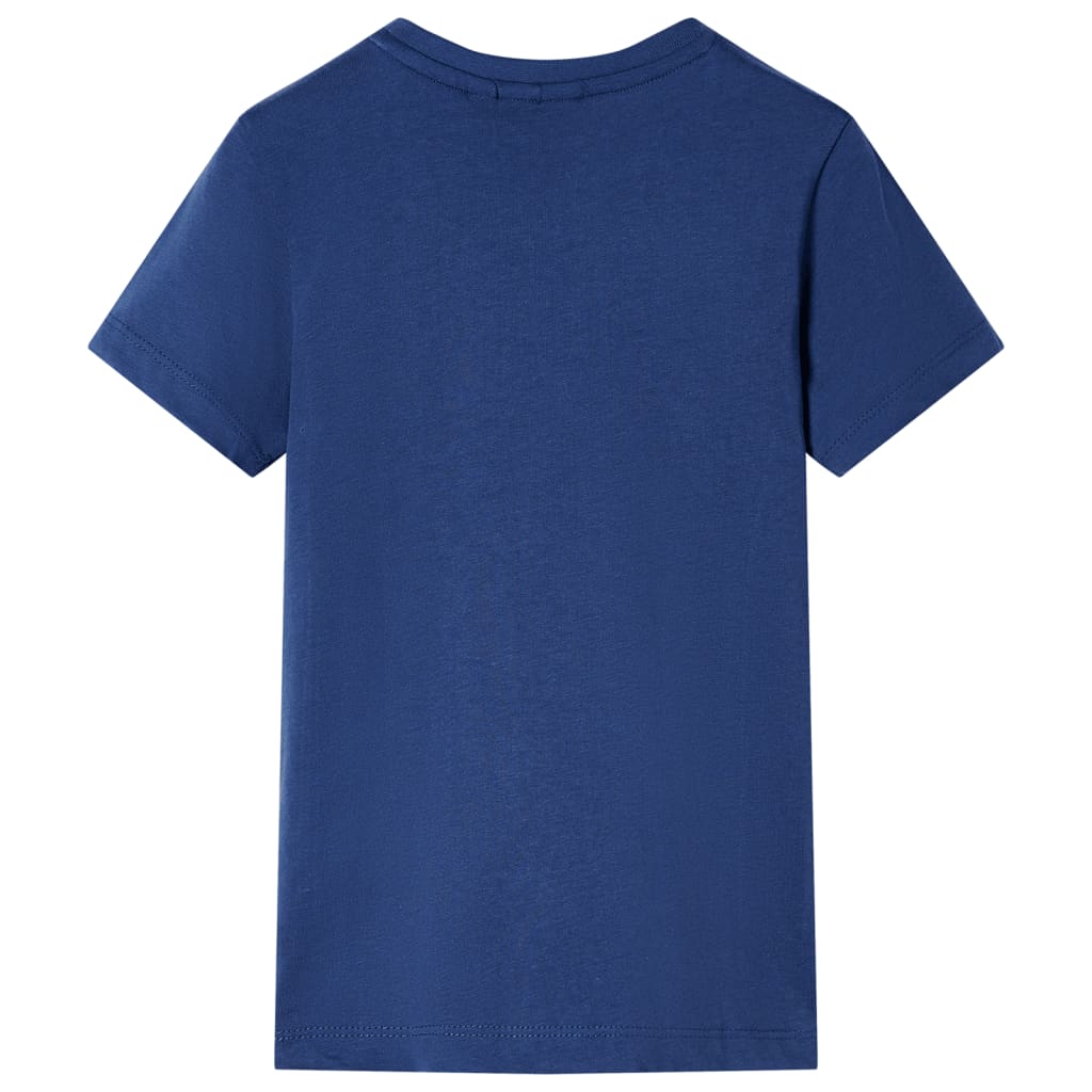 VidaXL Kindershirt 92 dunkelblau