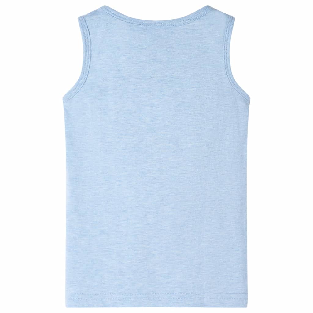 VidaXL Kinder-Top 92 gemischtes weiches Blau