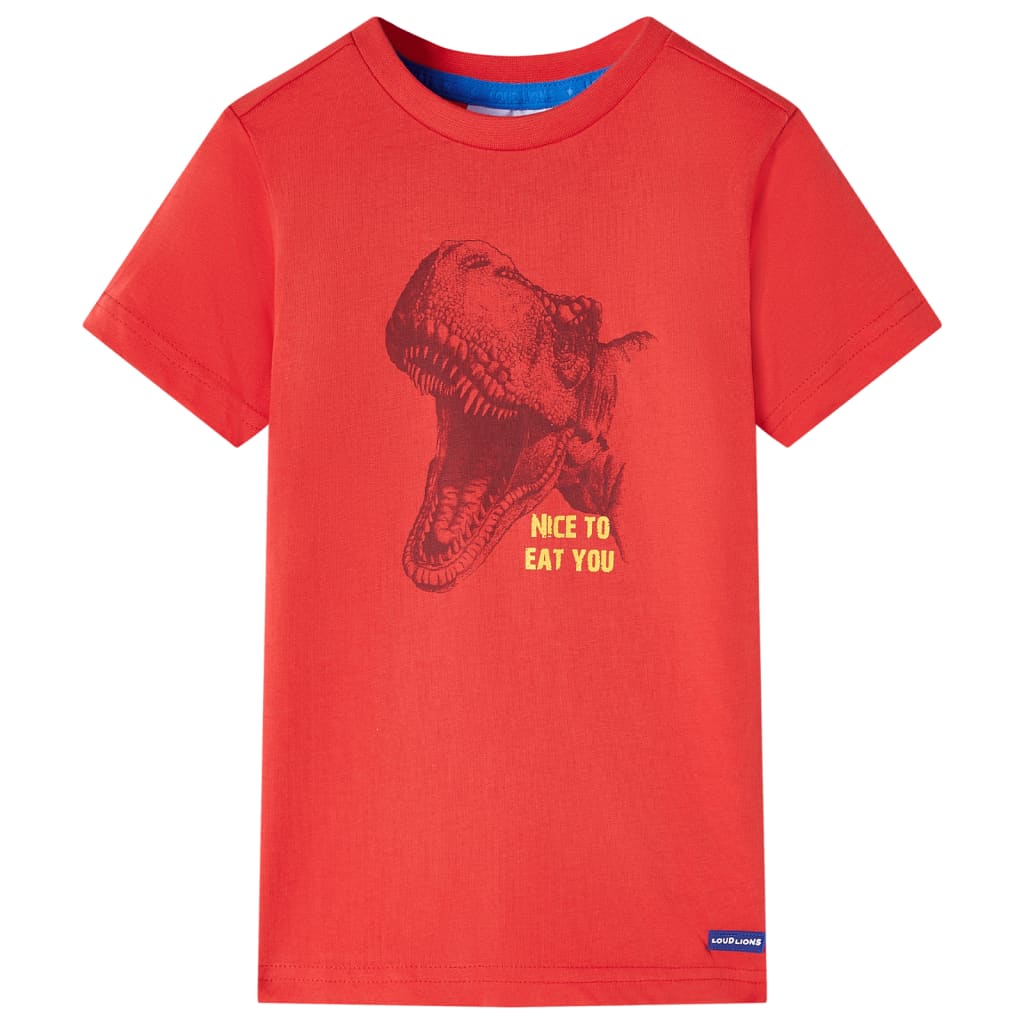 VidaXL Kindershirt 116 rot
