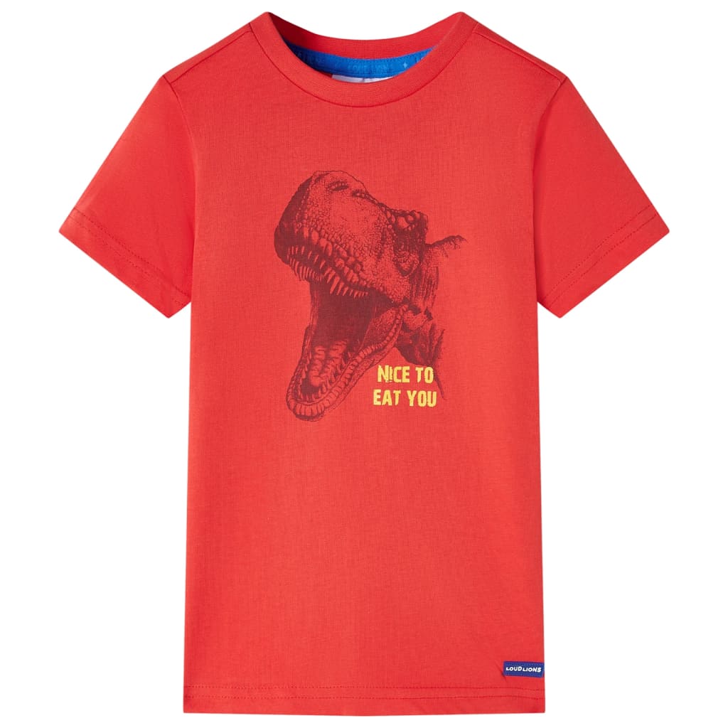 VidaXL Kindershirt 128 rot