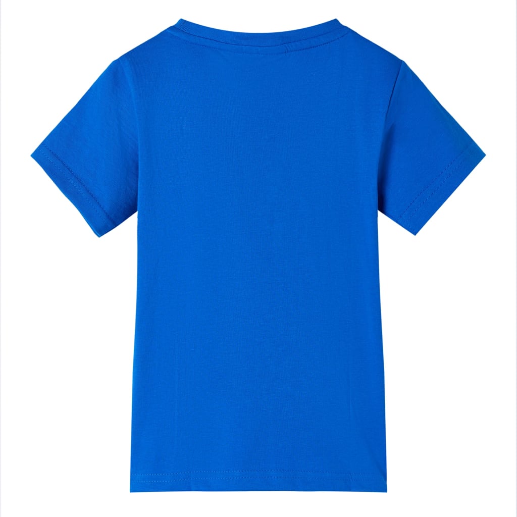 VidaXL Kindershirt 92 leuchtend blau