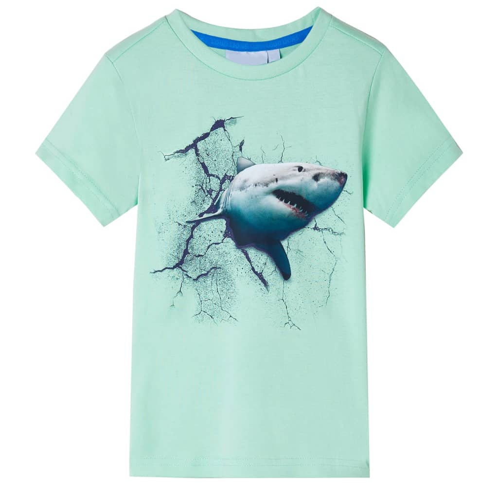 VidaXL Kindershirt 104 hellgrün