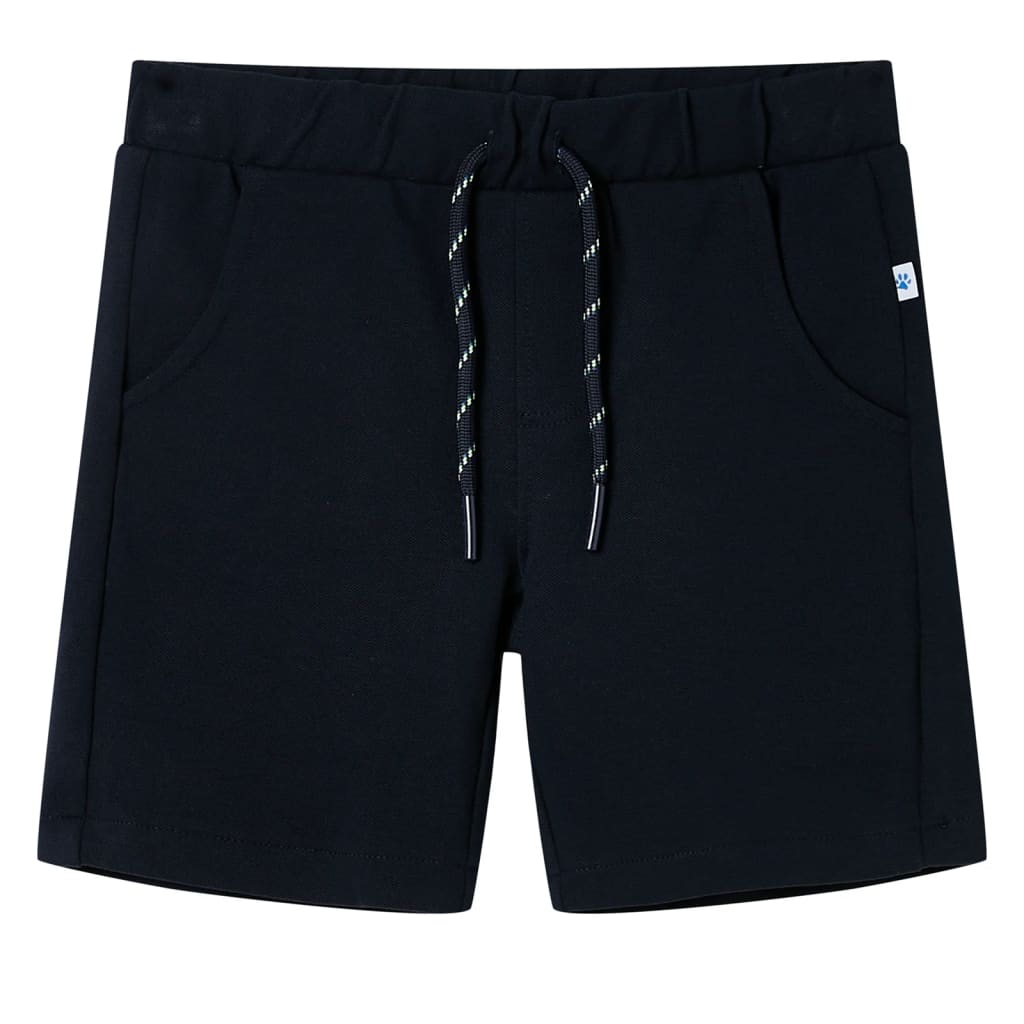 VidaXL Kindershorts mit Kordelzug 140 Marineblau