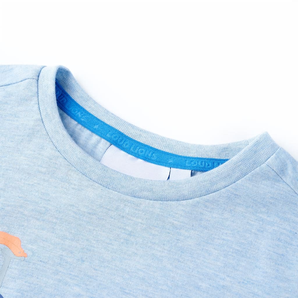 VidaXL Kindershirt 104 softblau gemischt