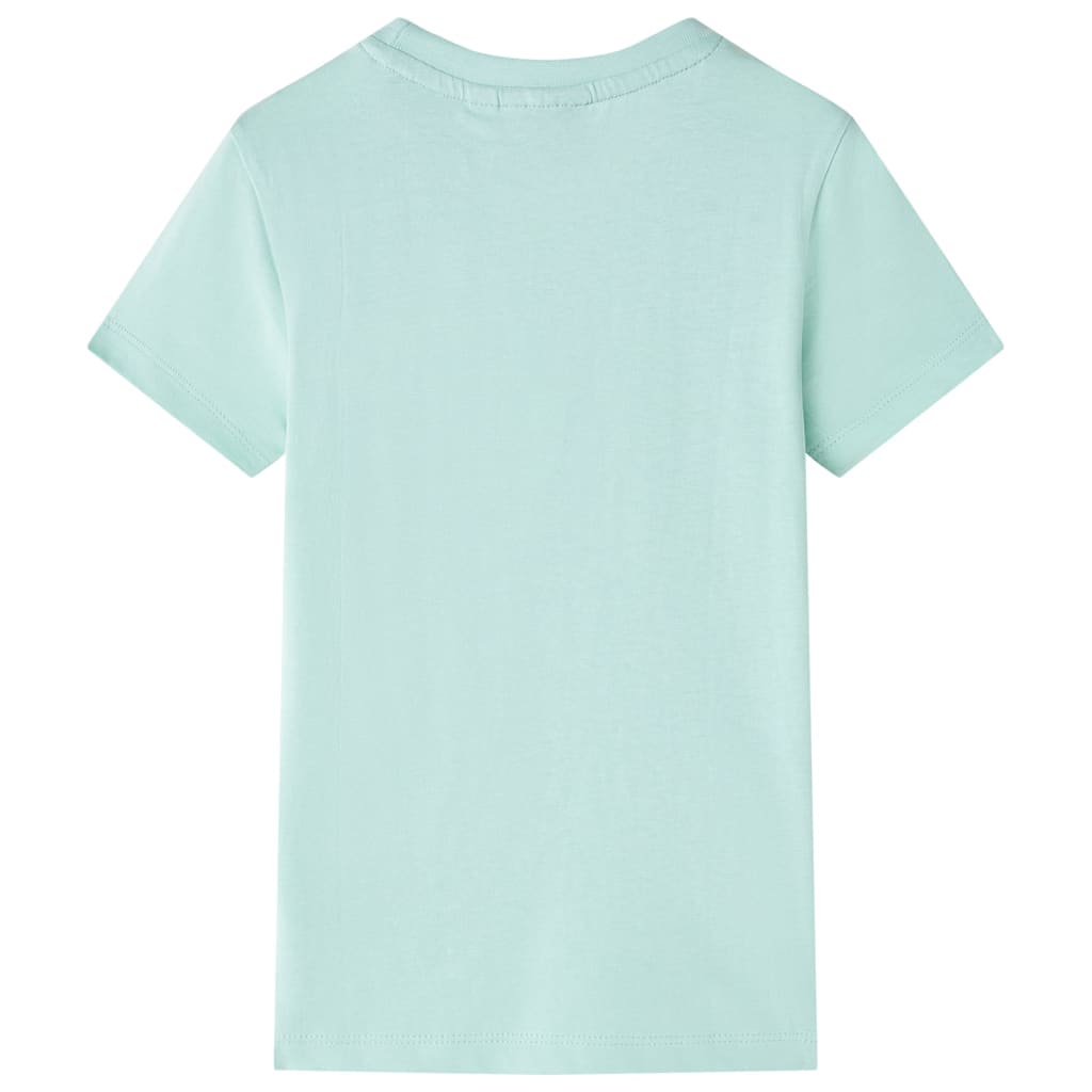 VidaXL Kindershirt 104 helles Mint