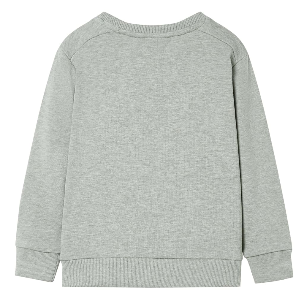VidaXL Kinderpullover 92 hellkhaki meliert