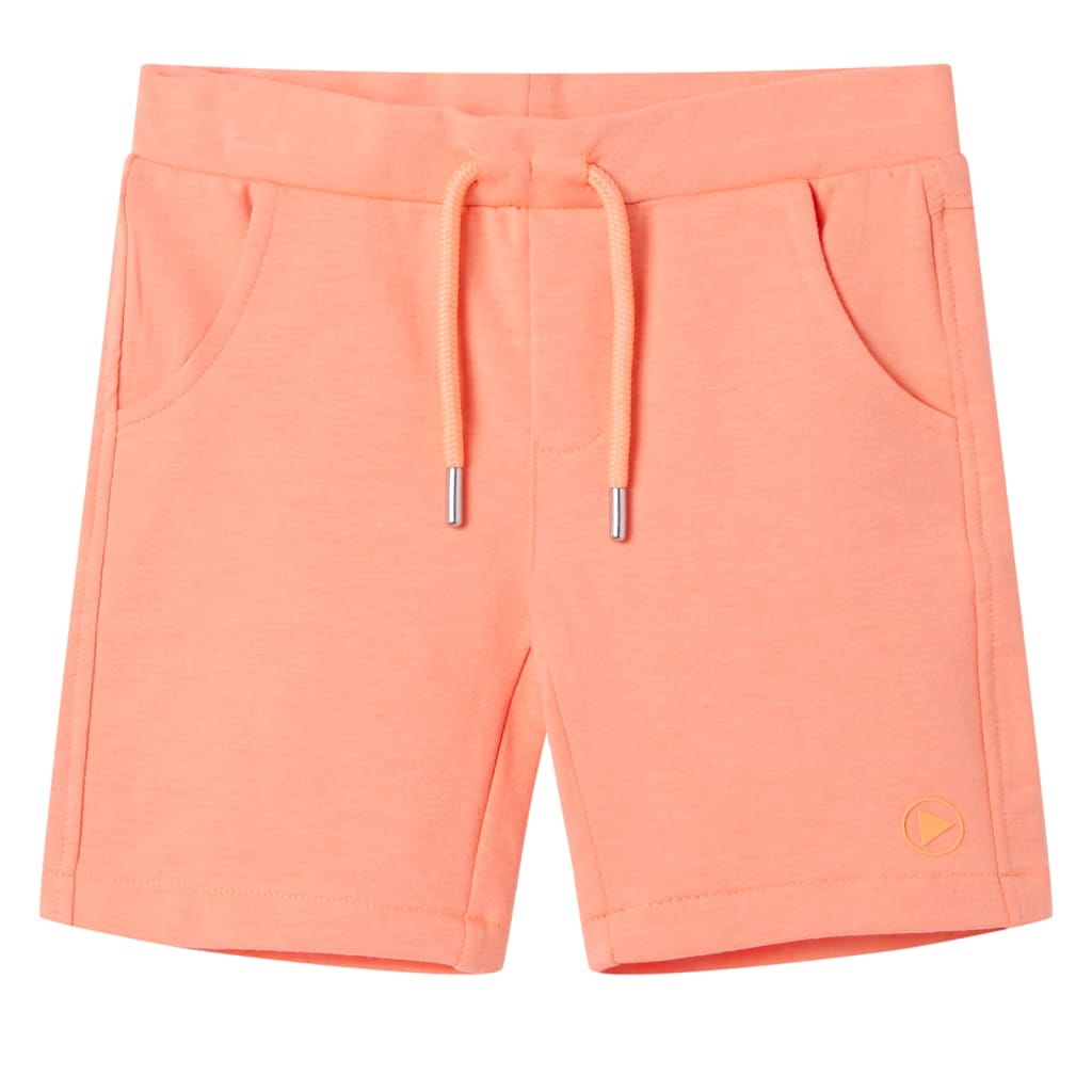 VidaXL Kindershorts mit Kordelzug 116 neonorange