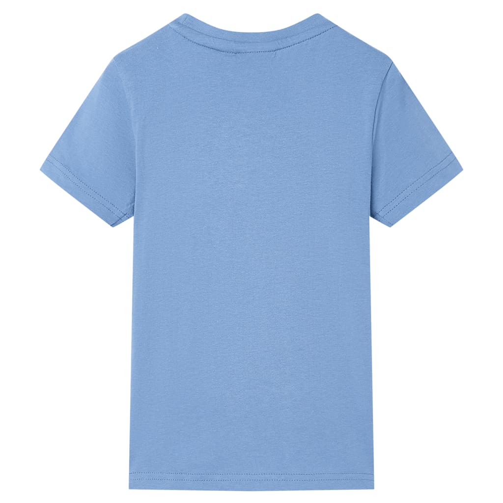 VidaXL Kindershirt 116 mittelblau