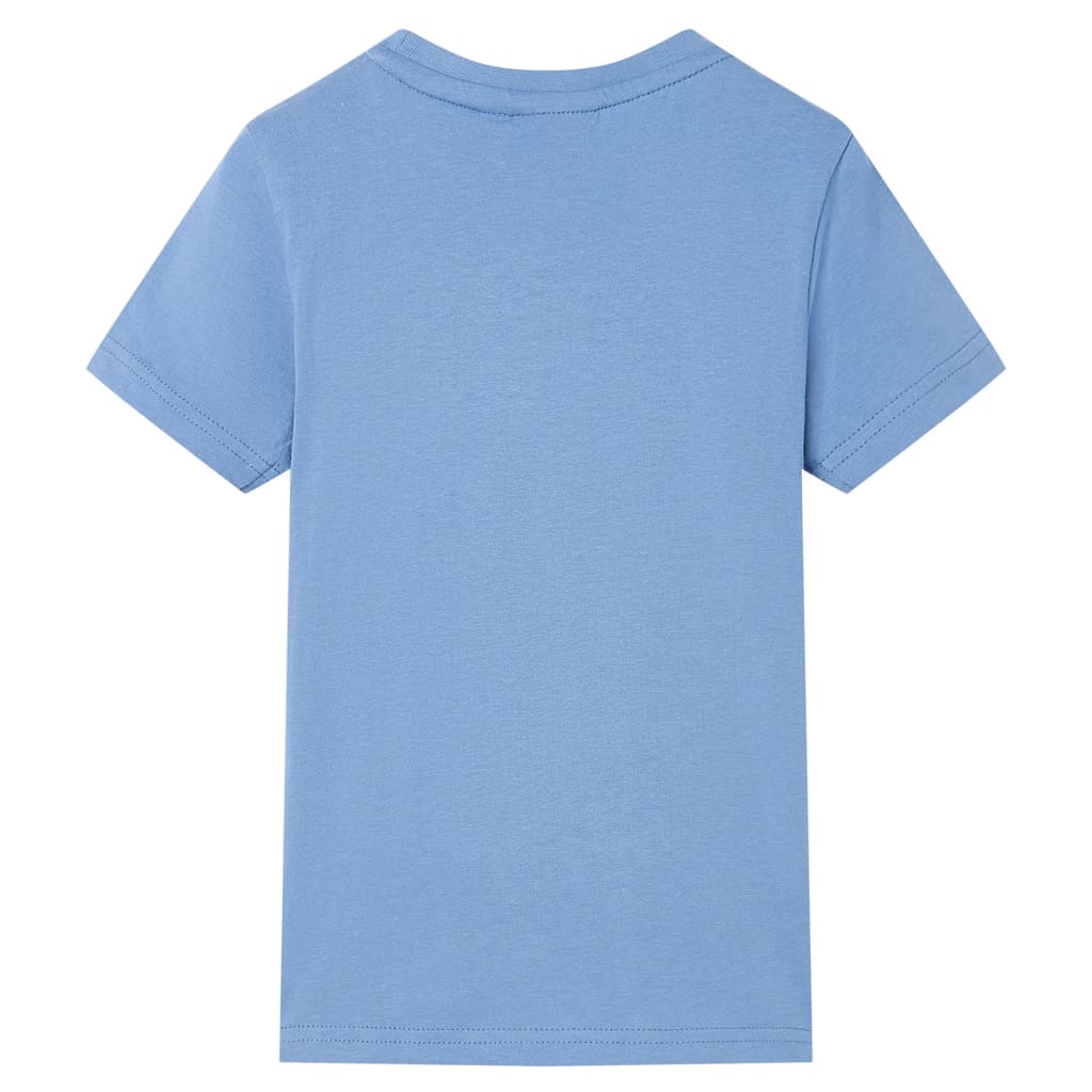 VidaXL Kindershirt 140 Mittelblau