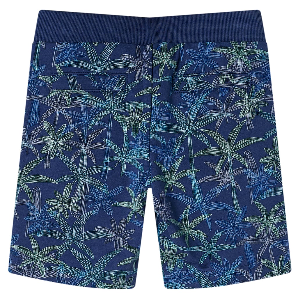 VidaXL Kindershorts mit Kordelzug 116 Marineblau