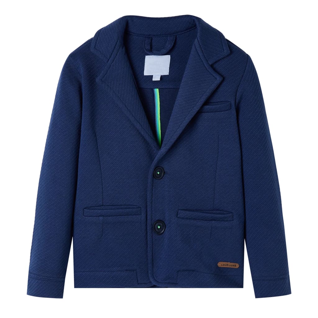 VidaXL Kinderanzug 116 dunkelblau