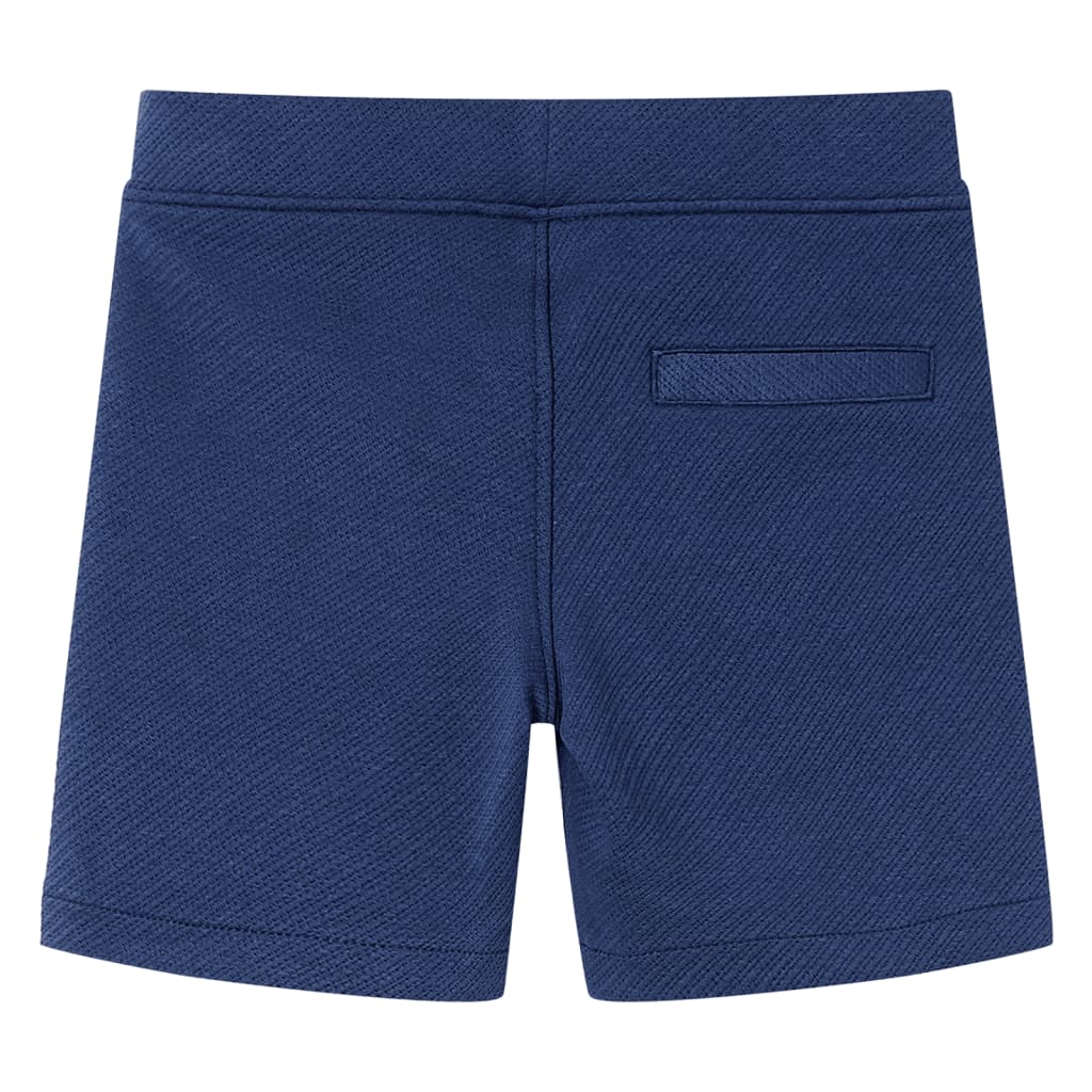 VidaXL Kindershorts mit Kordelzug 128 dunkelblau