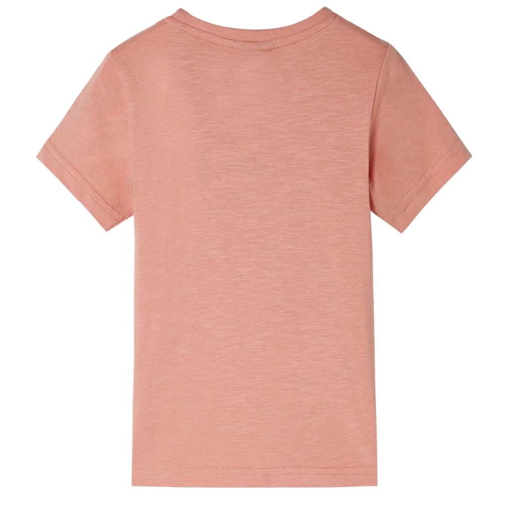 VidaXL Kindershirt mit kurzen Ärmeln 116 Hellorange