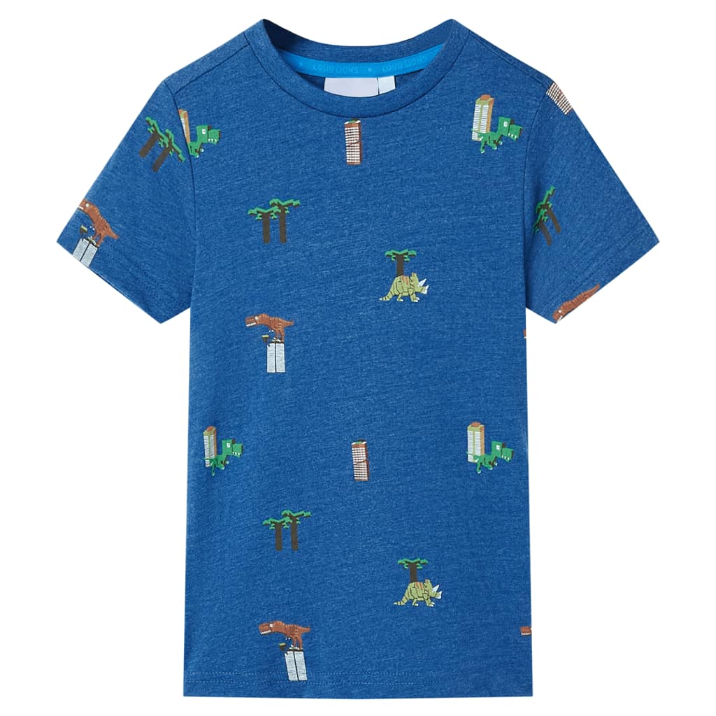 VidaXL Kindershirt 92 dunkelblau gemischt