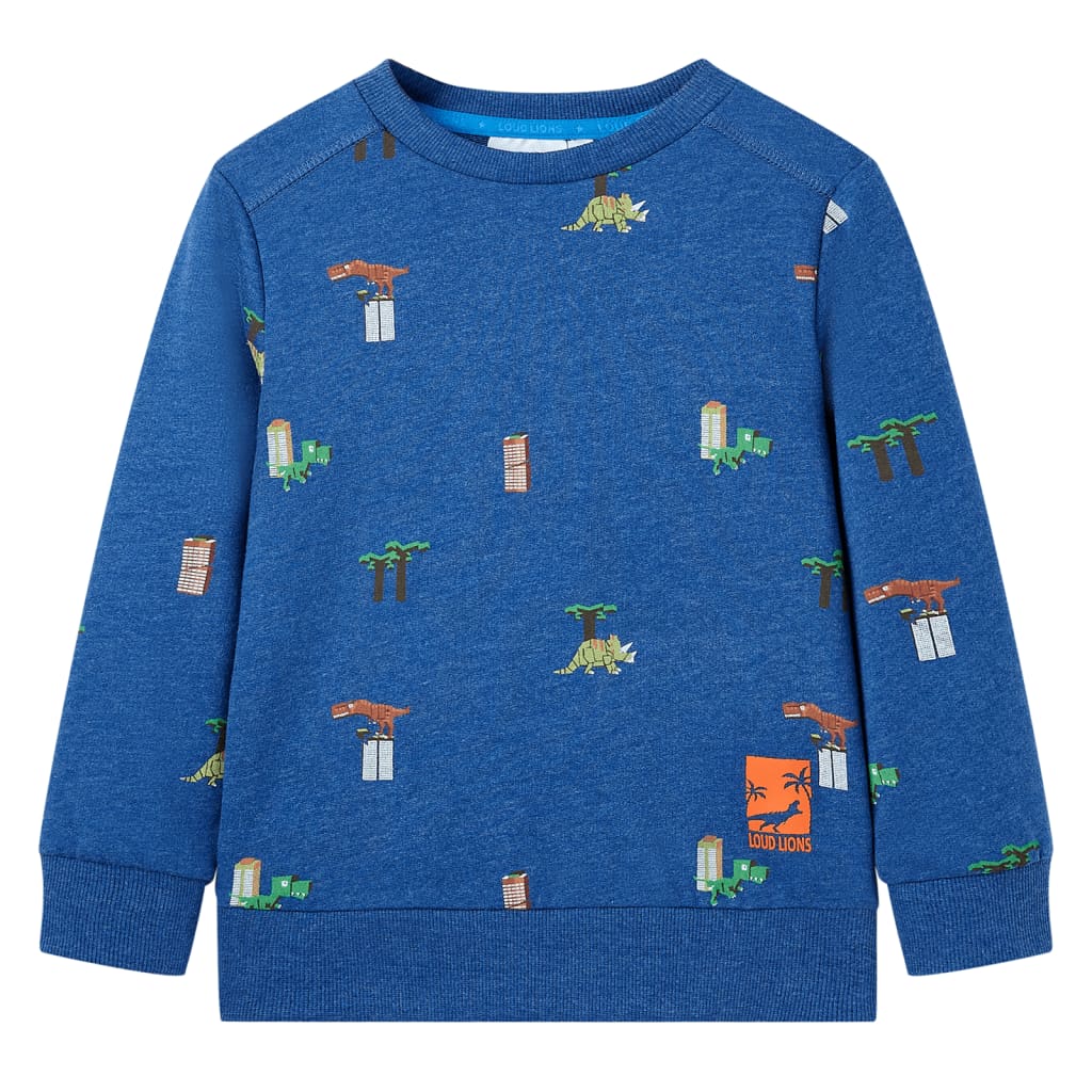 VidaXL Kinderpullover 116 dunkelblau gemischt