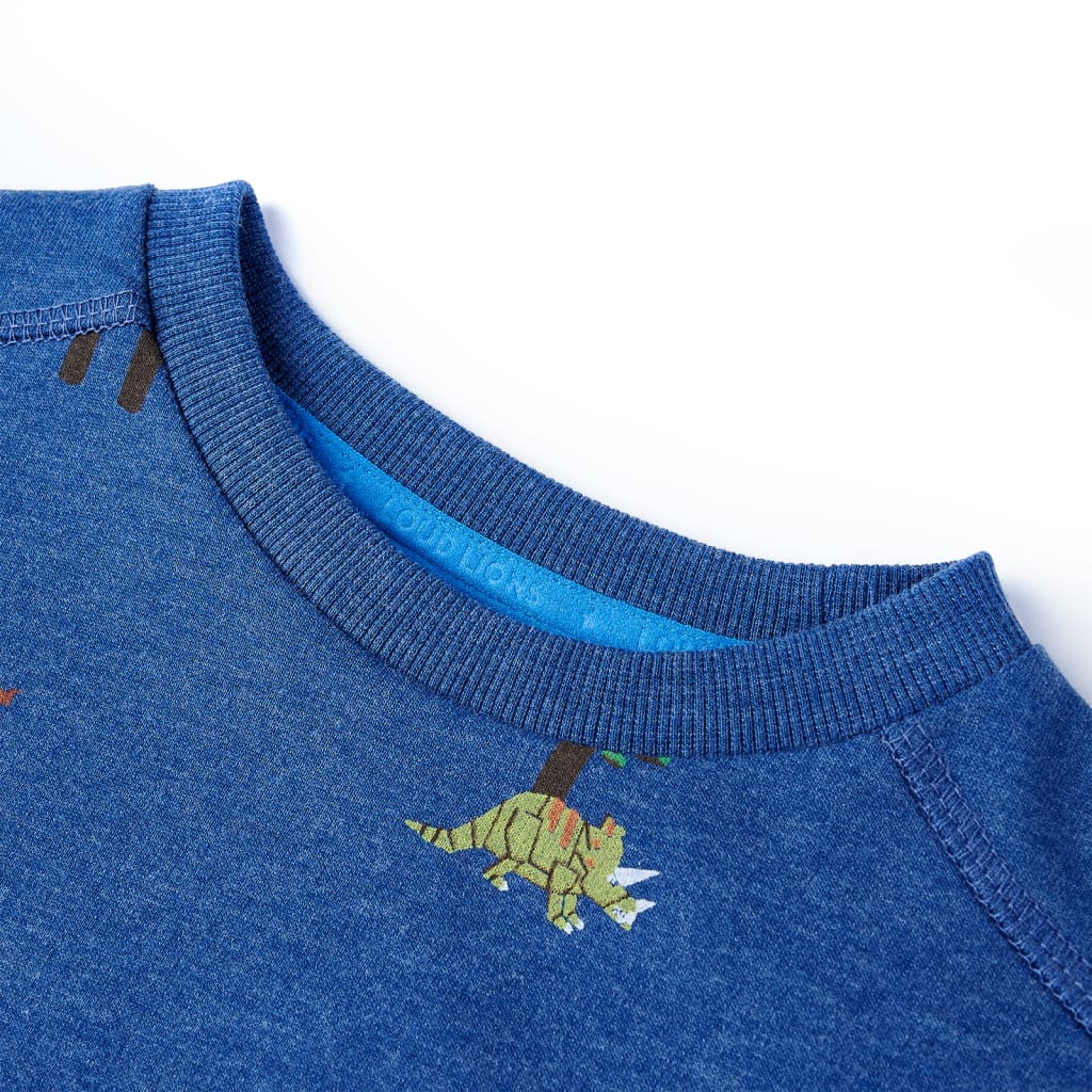 VidaXL Kinderpullover 140 dunkelblau gemischt