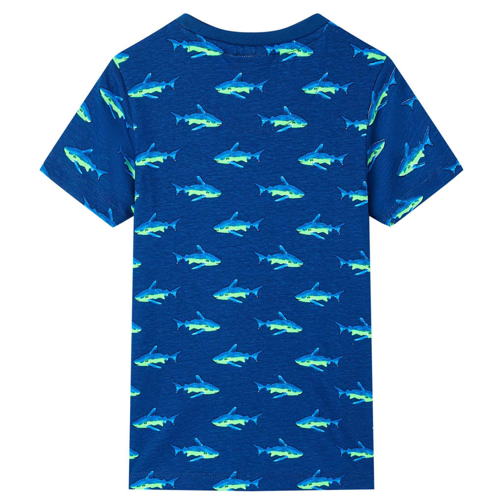 VidaXL Kindershirt 104 dunkelblau