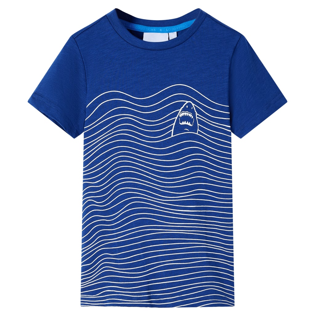 VidaXL Kindershirt 92 dunkelblau