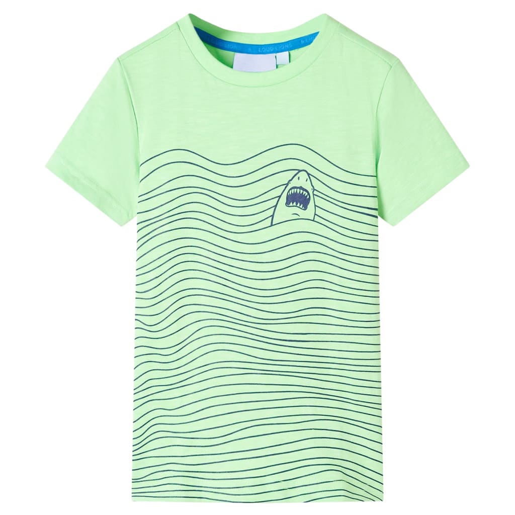 VidaXL Kindershirt 140 neongrün