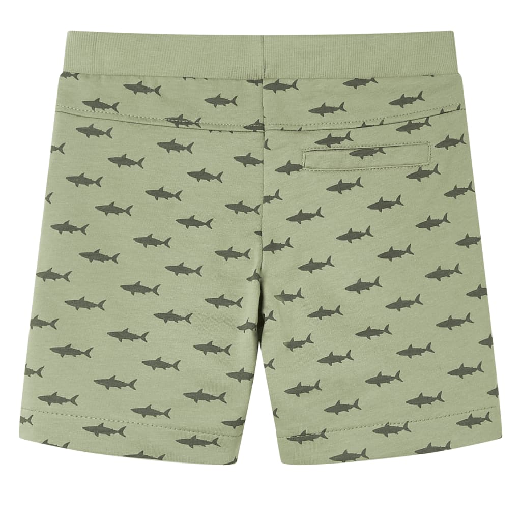 VidaXL Kindershorts mit Kordelzug 140 helles Khaki