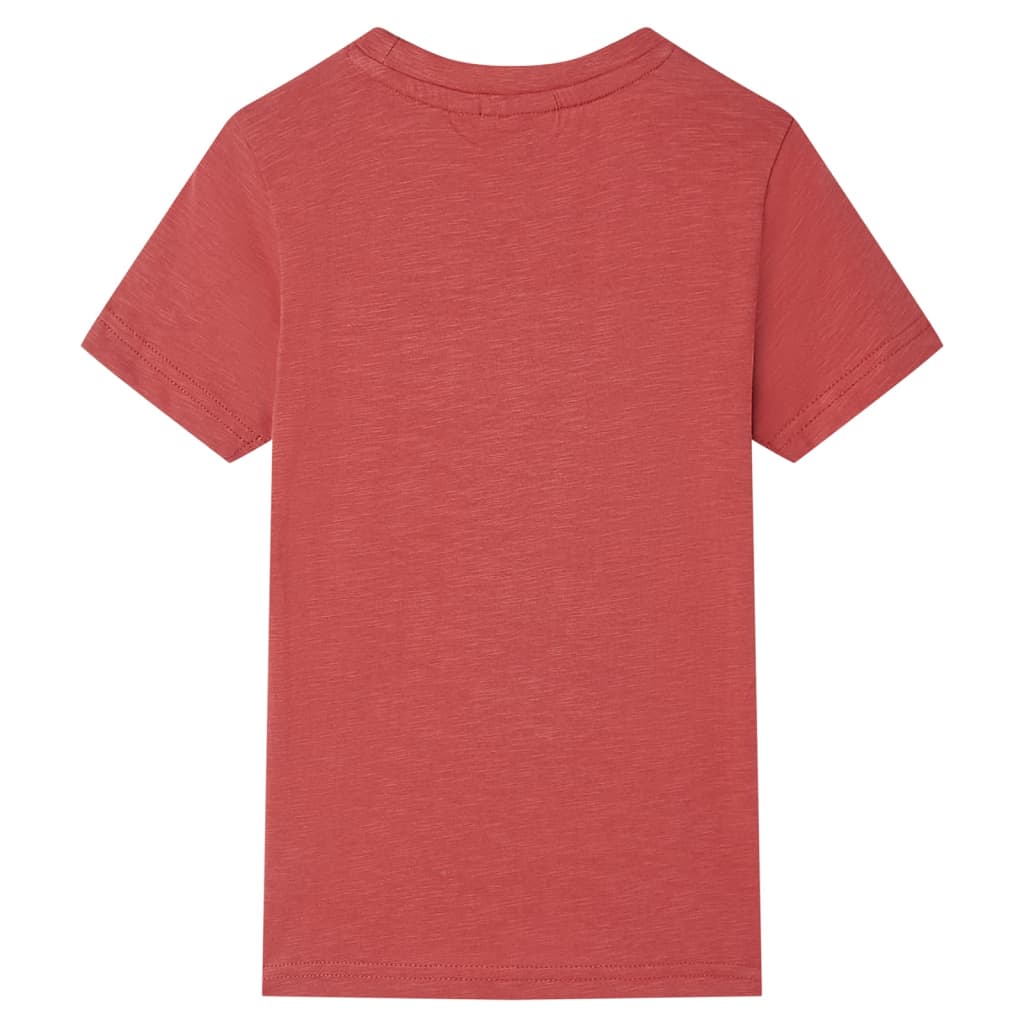 VidaXL Kindershirt 92 paprikafarben
