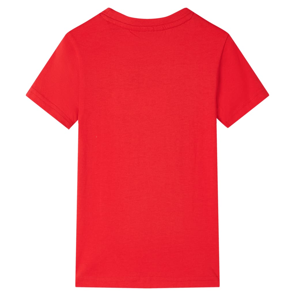 VidaXL Kindershirt 128 rot
